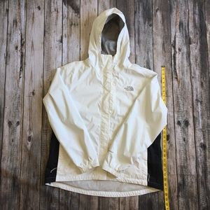 The NorthFace HyVent Women’s Jacket White/Black XL